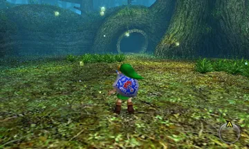 The Legend Of Zelda Majoras Mask 3D ( Usa) screen shot game playing